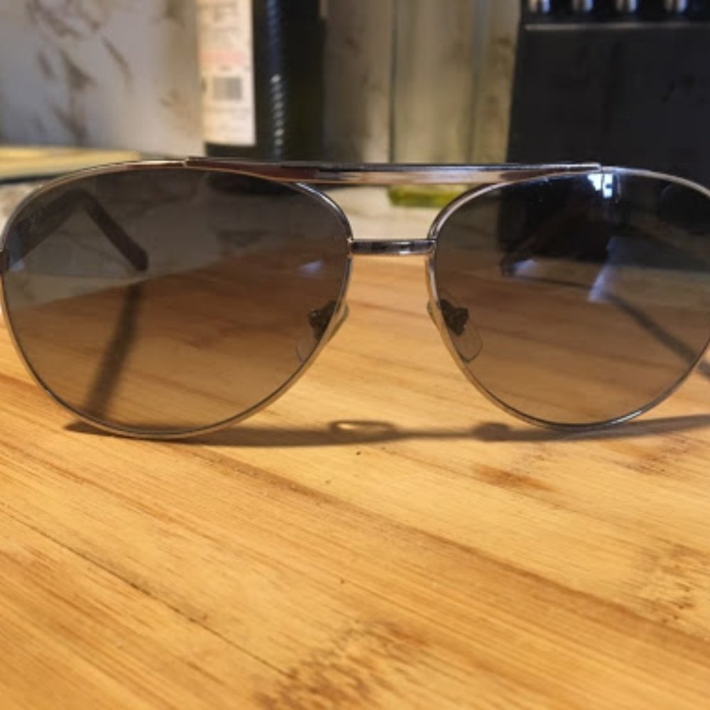 Louis Vuitton Sunglasses - Silver & Gray